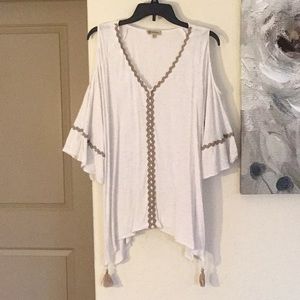 Cold Shoulder Blouse